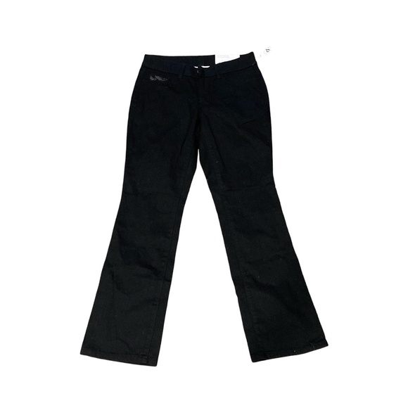 Christopher & Banks Petites Modern Fit Barely Boot Jeans Size 4P Black NWT - Picture 5 of 9